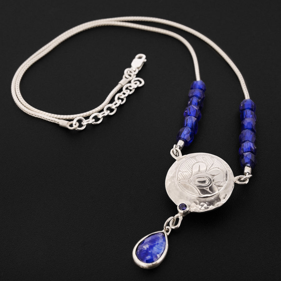 Hummingbird - Silver Necklaces and Earrings Set