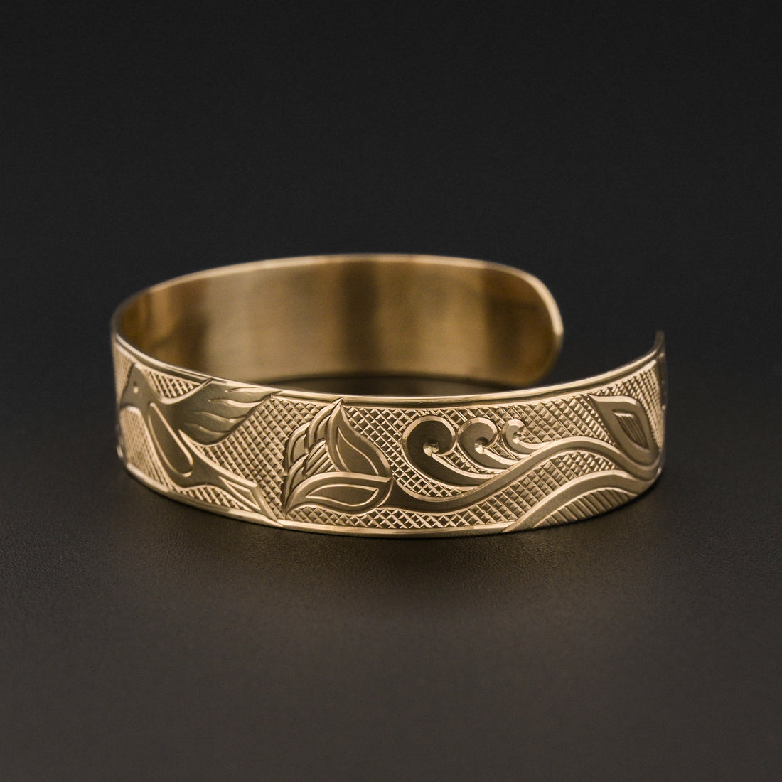 Hummingbird - 14k Gold Bracelet