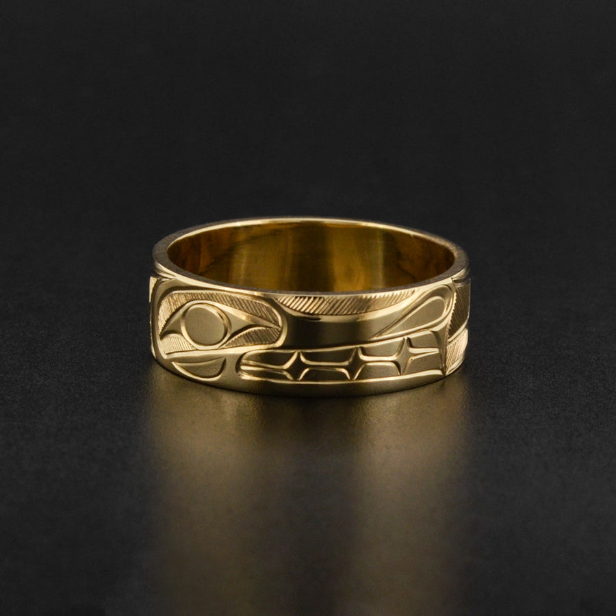 Wolf - 14k Gold Ring