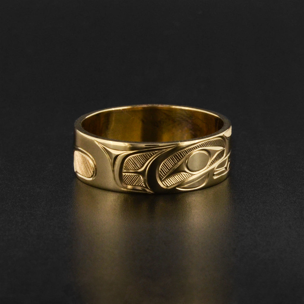 Wolf - 14k Gold Ring