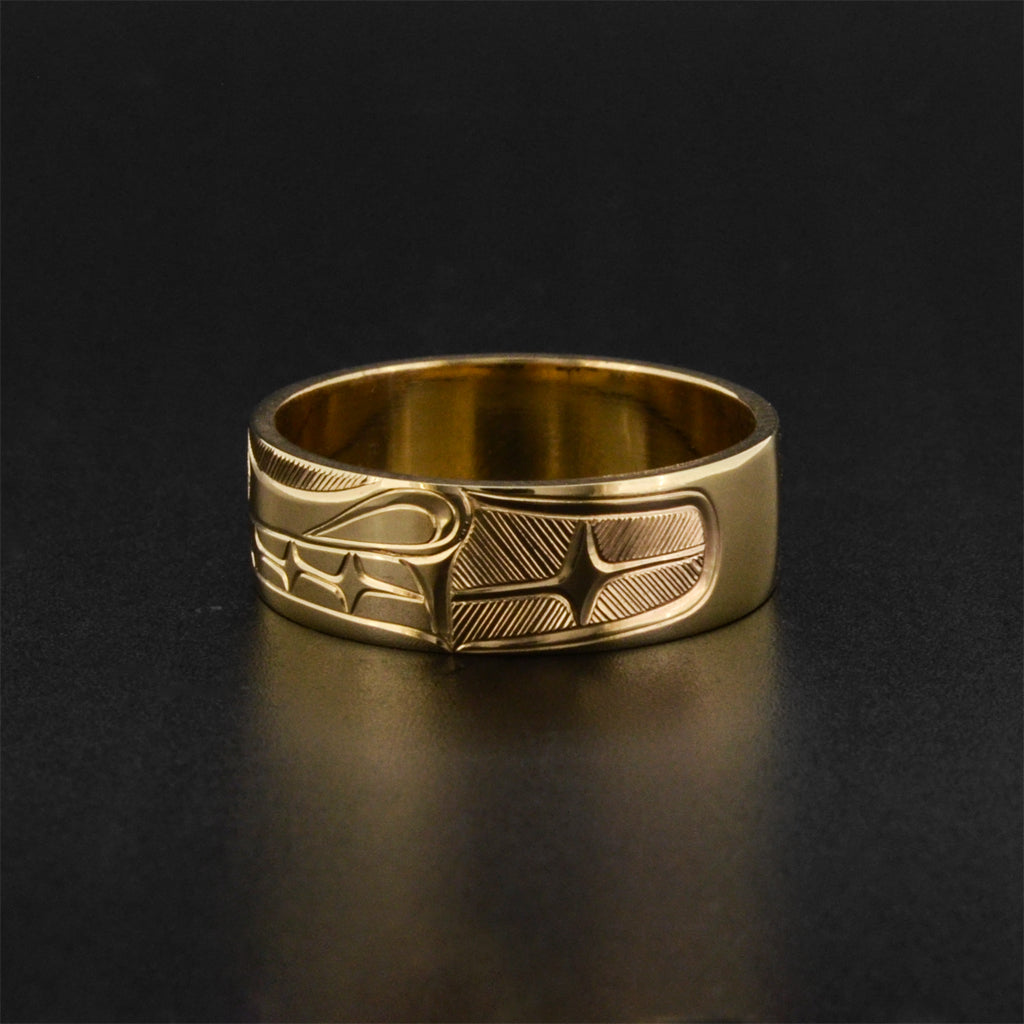 Wolf - 14k Gold Ring