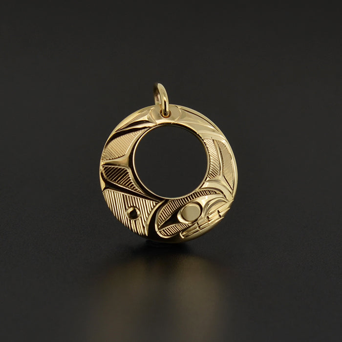 Killerwhale - 14k Gold Pendant
