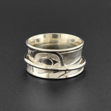 Hummingbird - Silver Ring