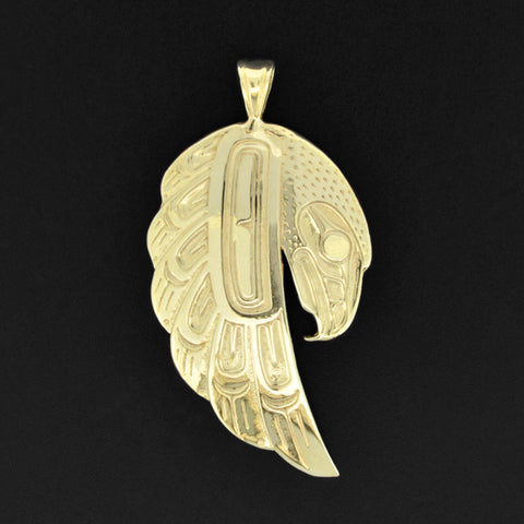 Eagle - 10k Gold Pendant