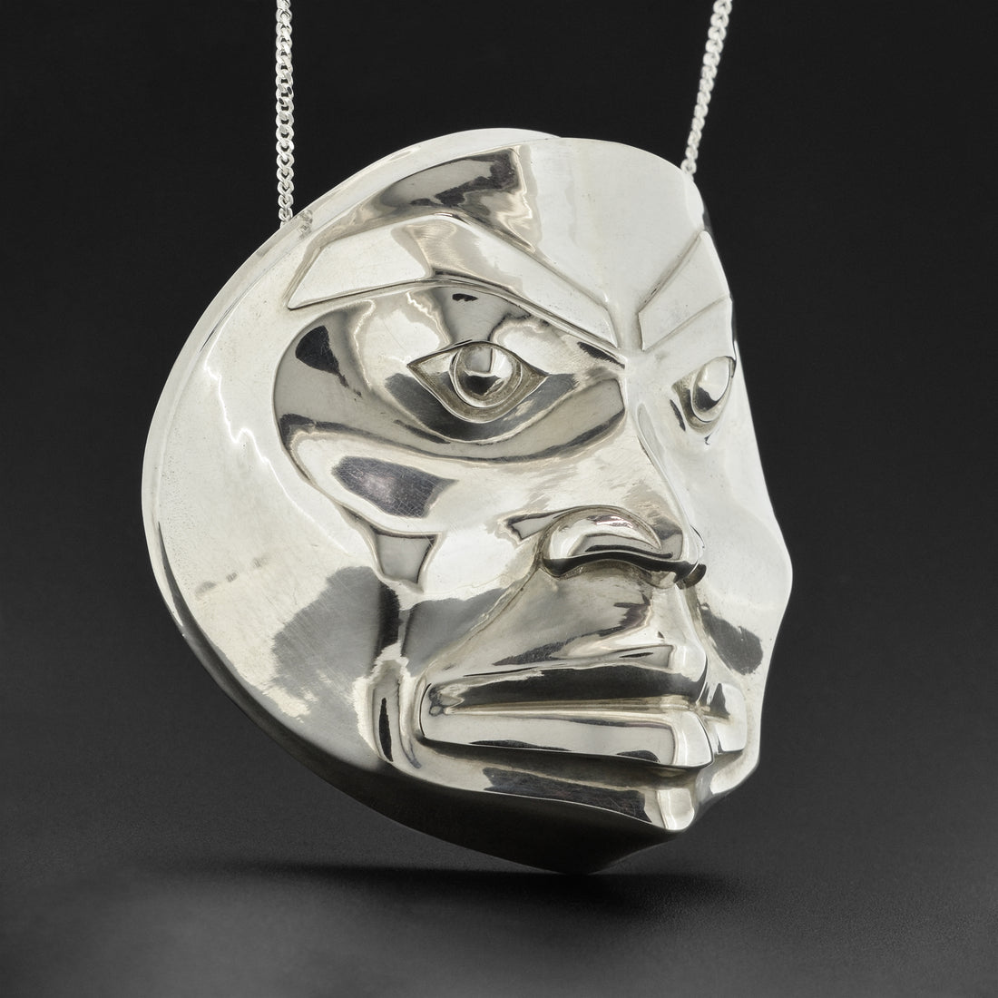 Human - Silver Pendant