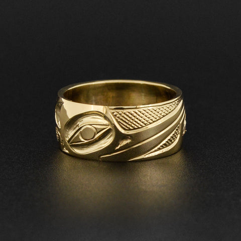 Hummingbird - 14k Gold Ring