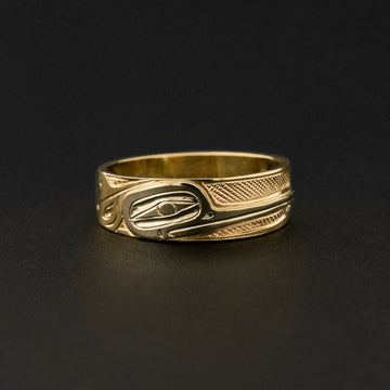 Hummingbird - 14k Gold Ring