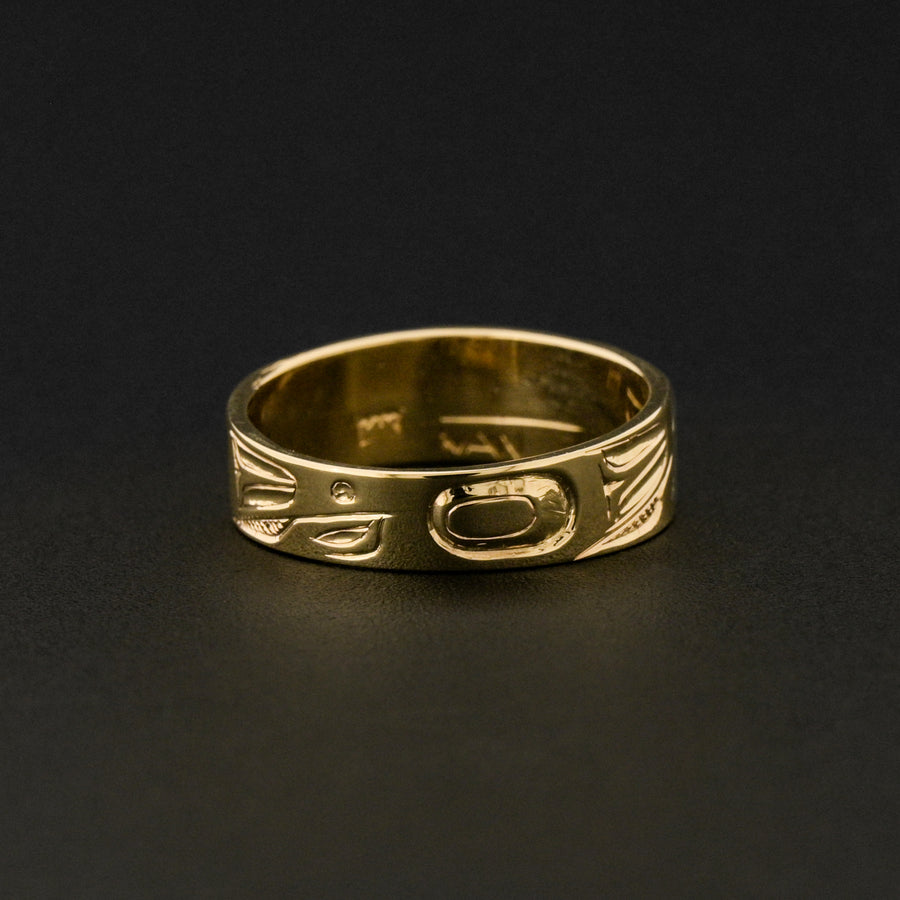 Hummingbird - 14k Gold Ring