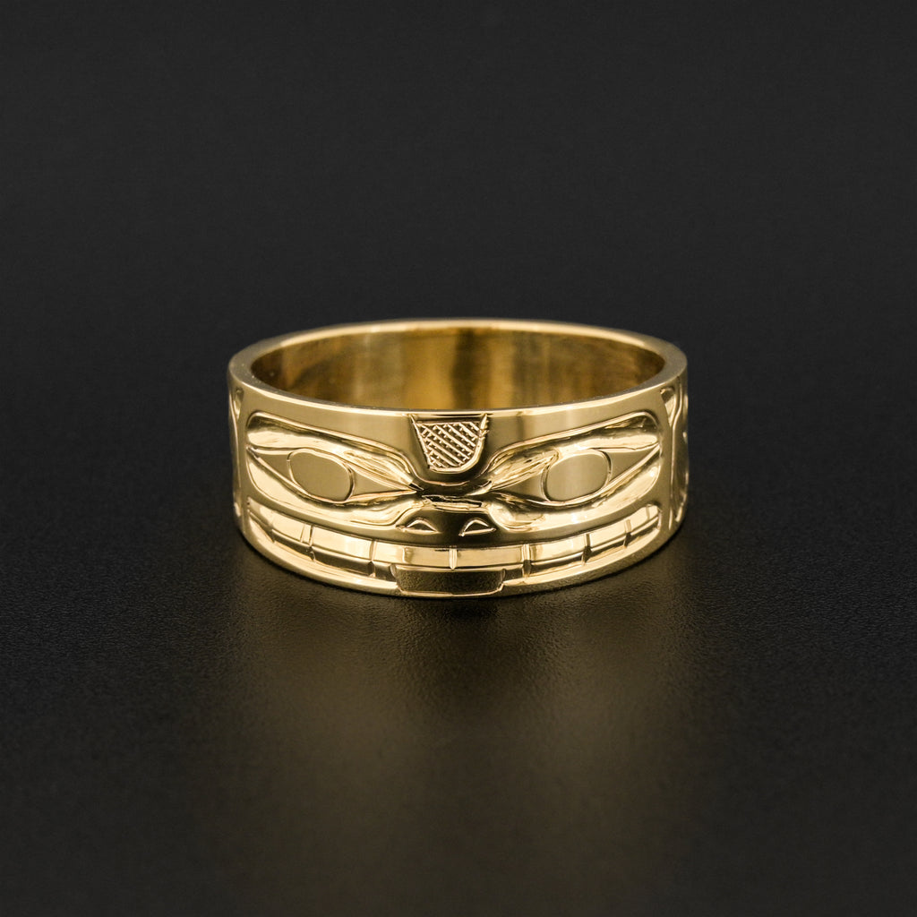 Bear - 14k Gold Ring