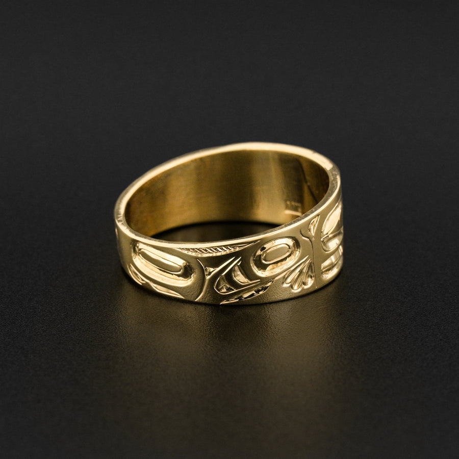 Bear - 14k Gold Ring
