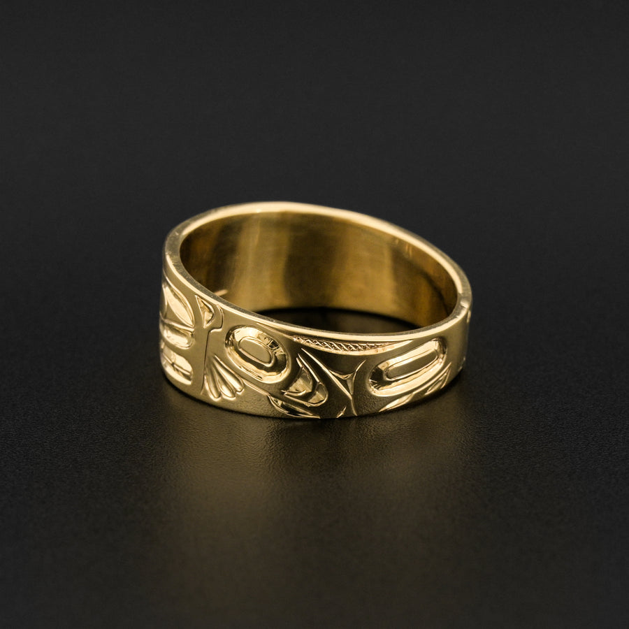 Bear - 14k Gold Ring