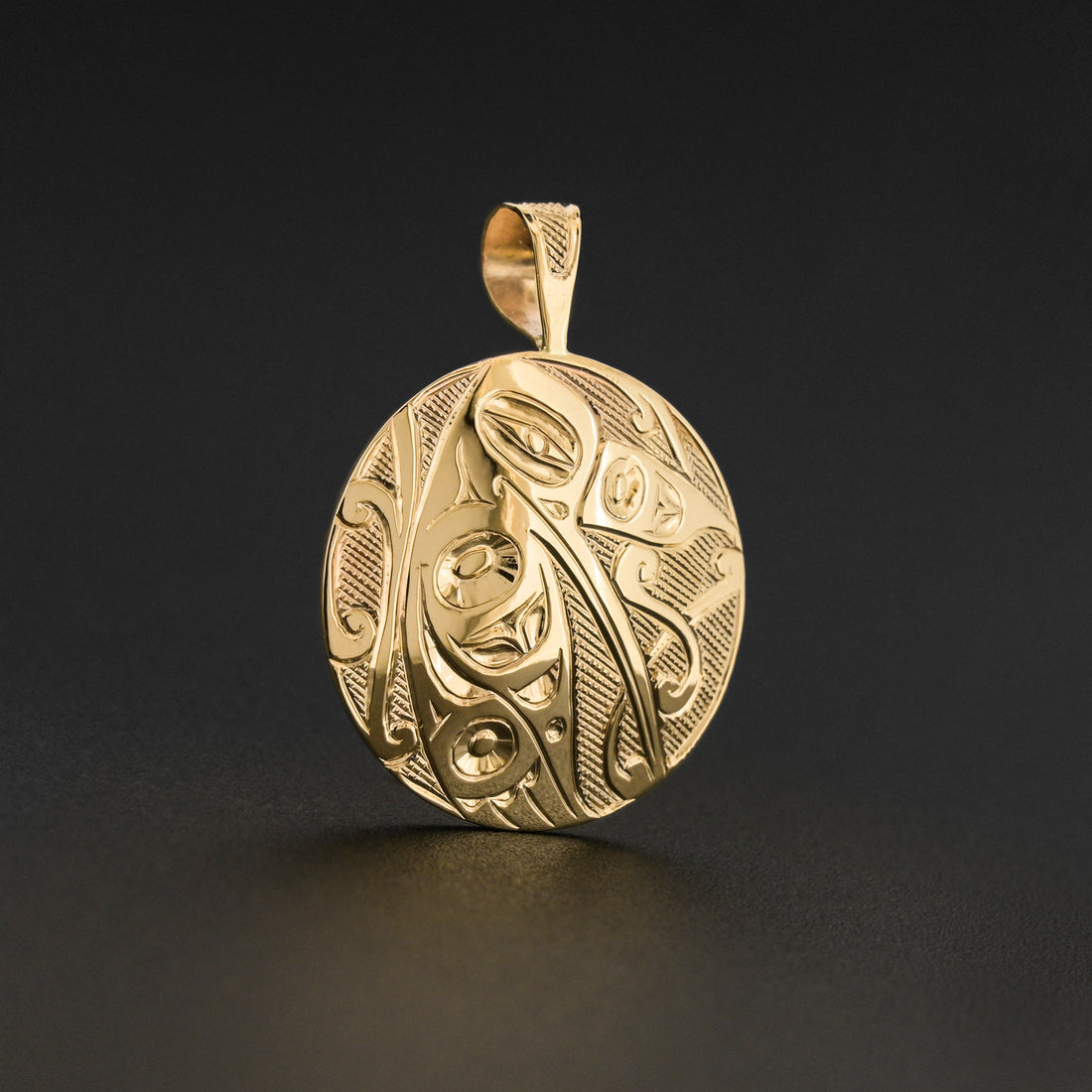 Hummingbird - 14k Gold Pendant