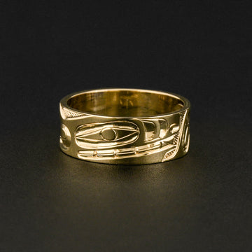 Killerwhale - 14k Gold Ring