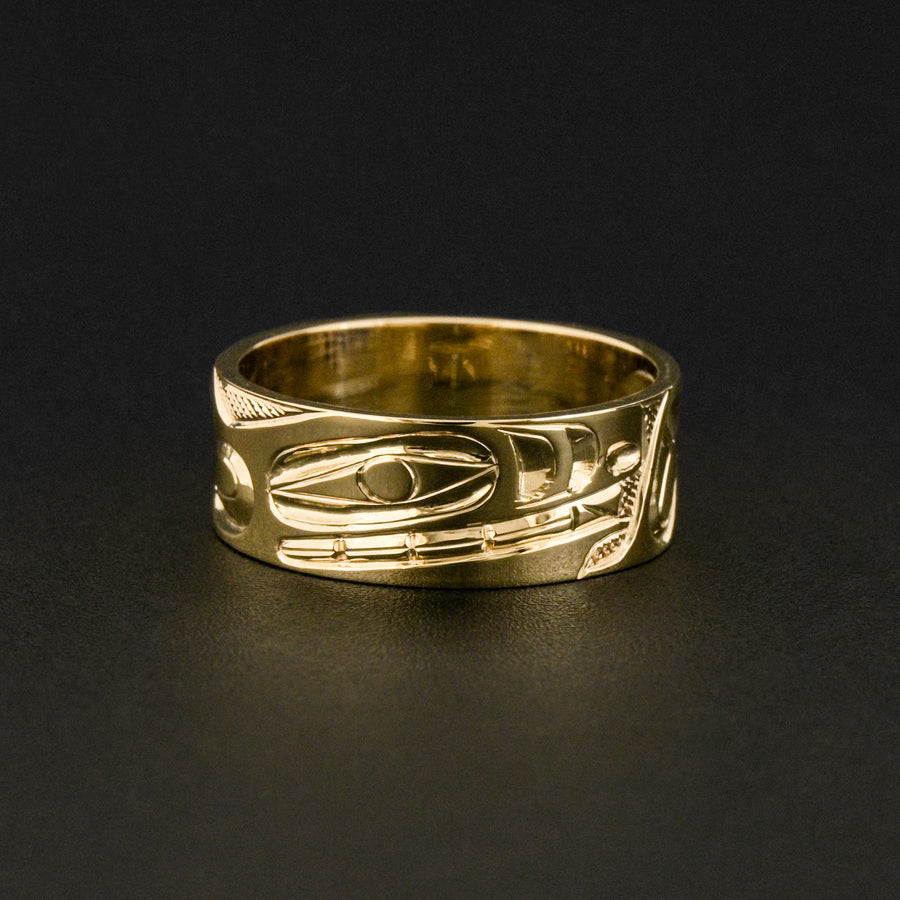 Killerwhale - 14k Gold Ring