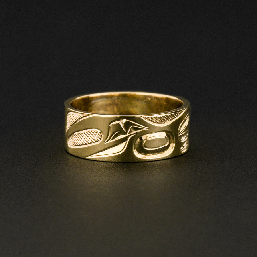 Killerwhale - 14k Gold Ring