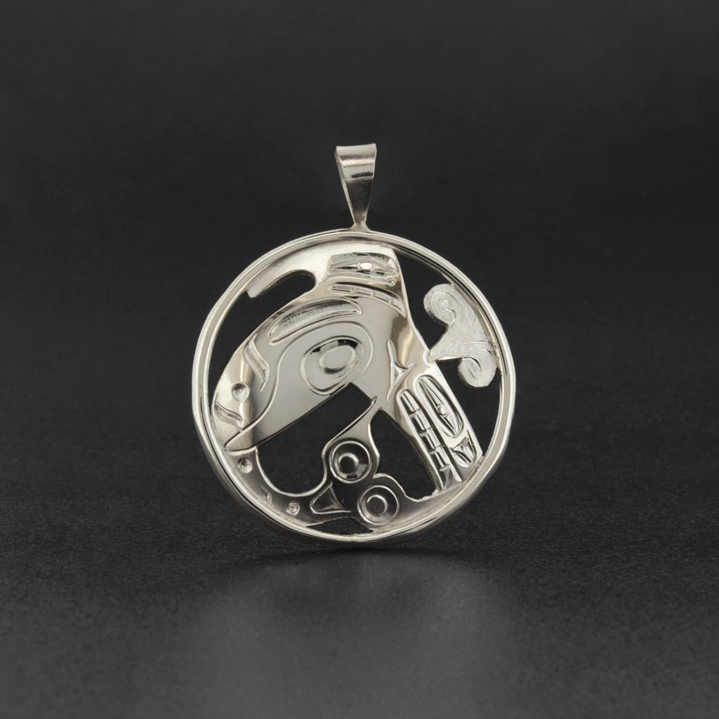 Killerwhale - Silver Pendant