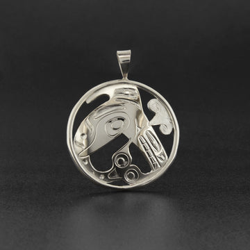 Killerwhale - Silver Pendant