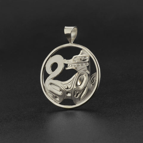 Wolf - Silver Pendant