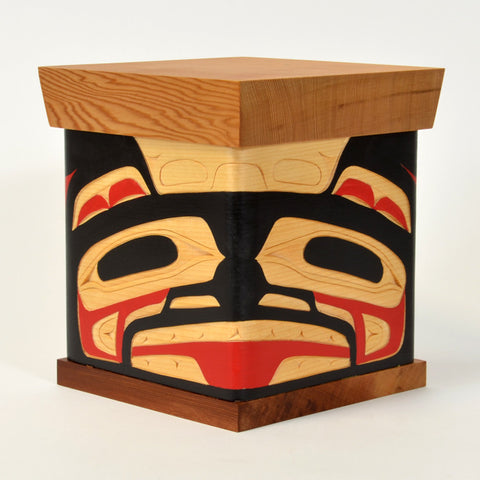 Bear - Cedar Bentwood Box