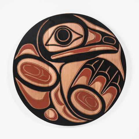 Raven - Red Cedar Panel