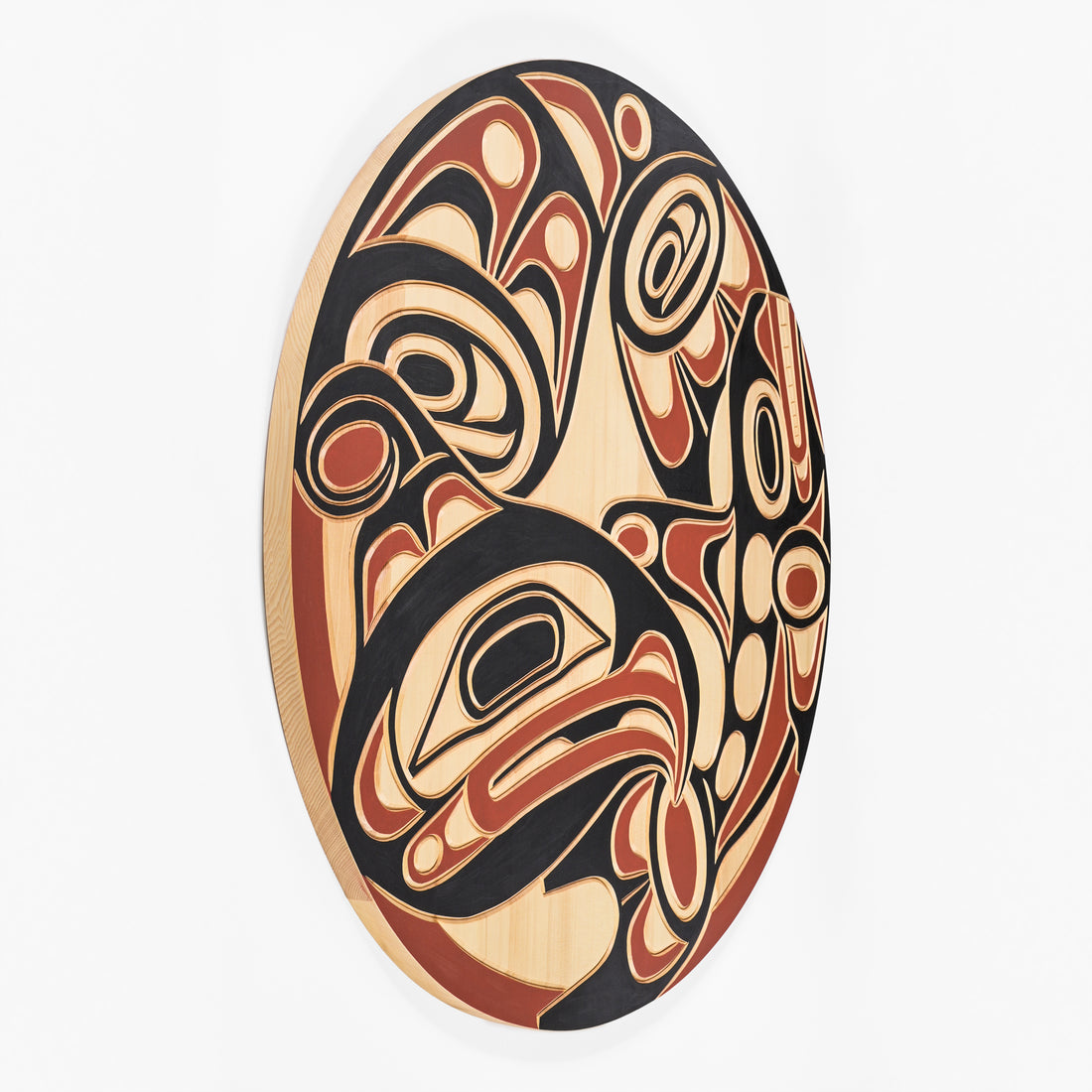 Thunderbird and Killerwhale - Cedar Panel