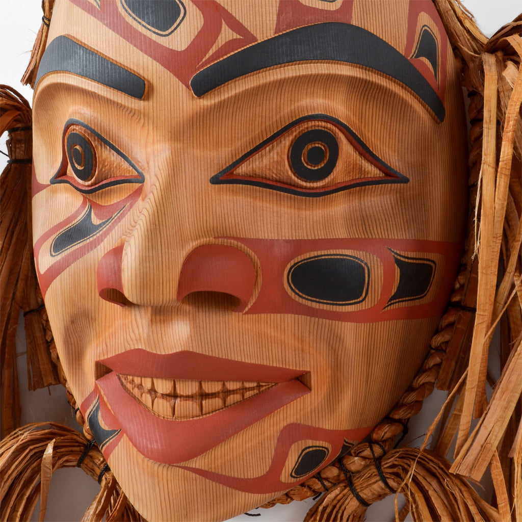 Man of the Sun - Red Cedar Mask