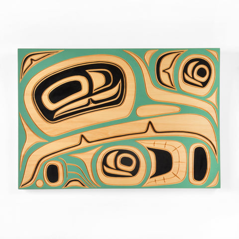 Raven - Yellow Cedar Panel