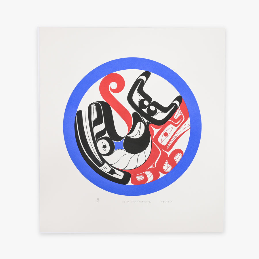 Ka-Ka-Win-Chealth II (Whale and Wolf) - Limited Edition Print