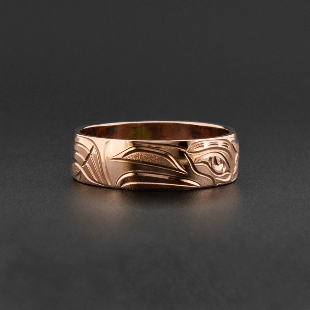 Eagle - 14k Rose Gold Ring