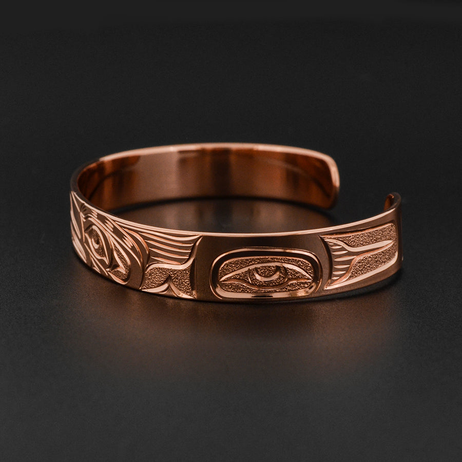Raven and Light - Copper Bracelet