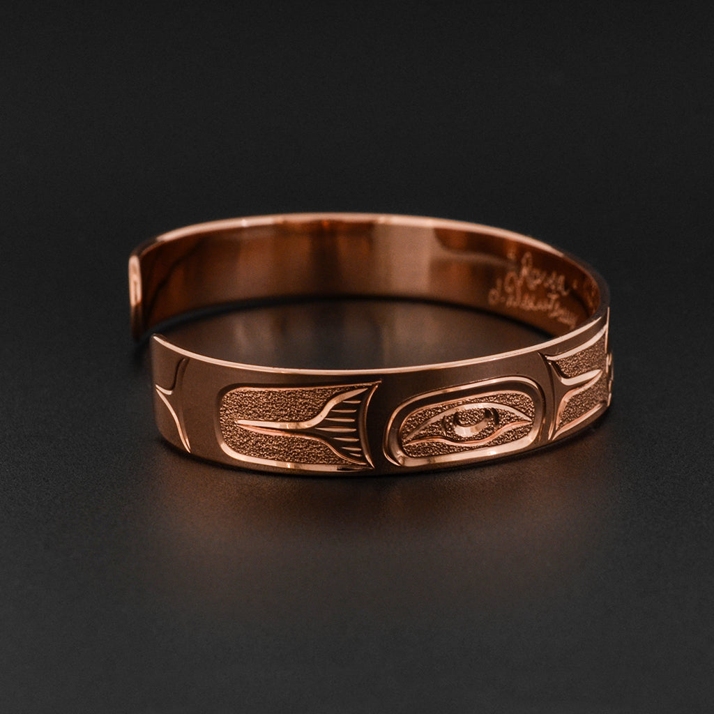 Raven and Light - Copper Bracelet