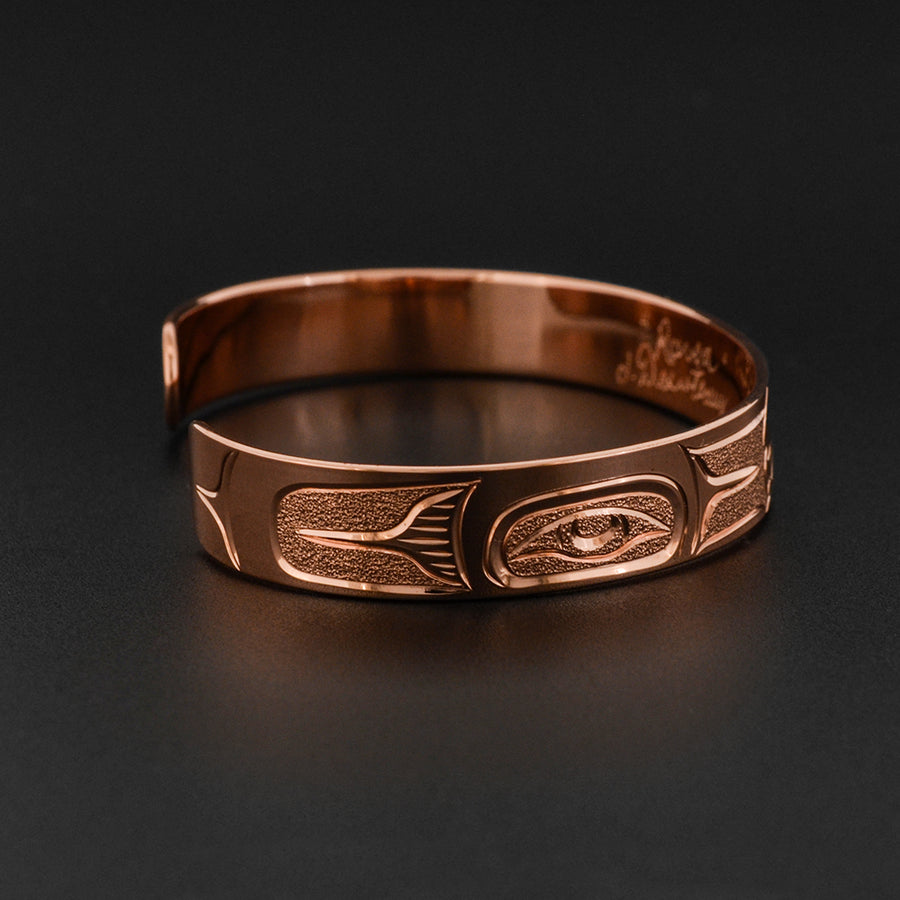 Raven and Light - Copper Bracelet
