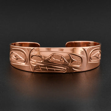 Orca - Copper Bracelet