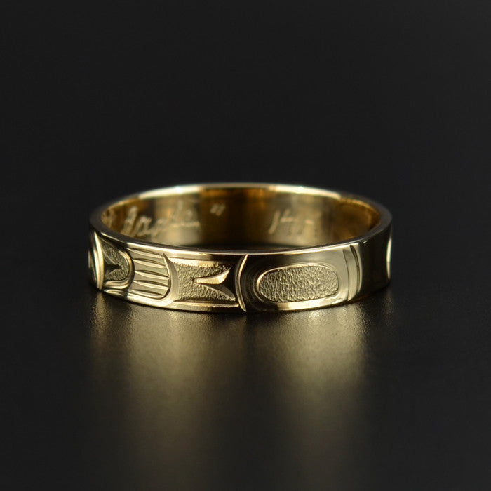 Eagle - 14k Gold Ring