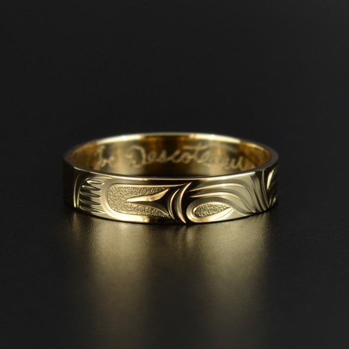 Eagle - 14k Gold Ring