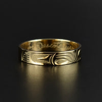 Eagle - 14k Gold Ring