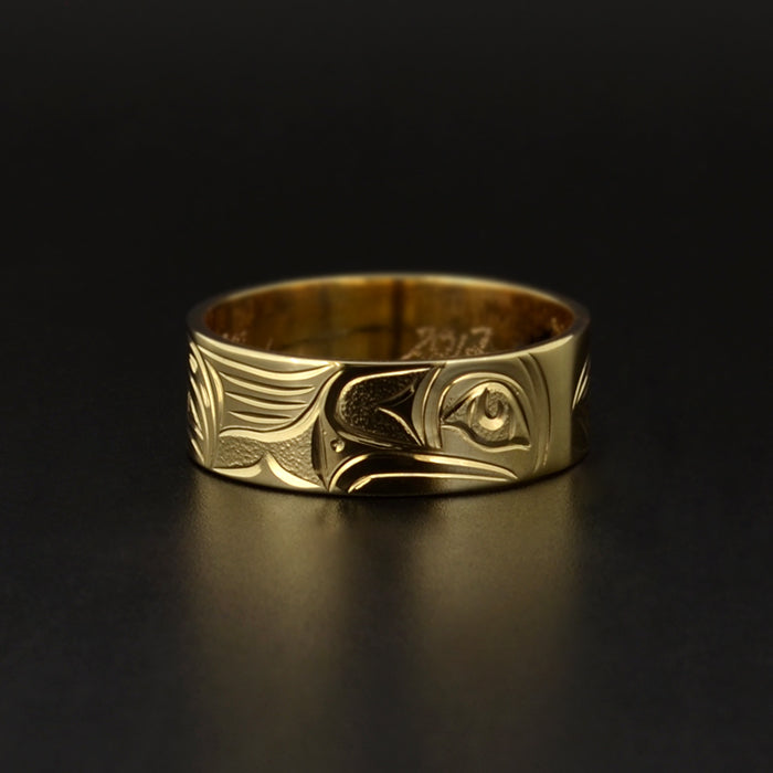 Raven - 14k Gold Ring