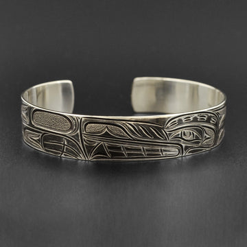 Wolf - Silver Bracelet