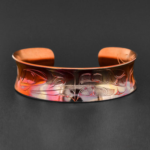 Eagle and Raven - Copper Bracelet