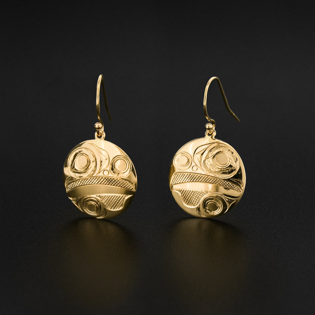Eagle - 14k Gold Earrings