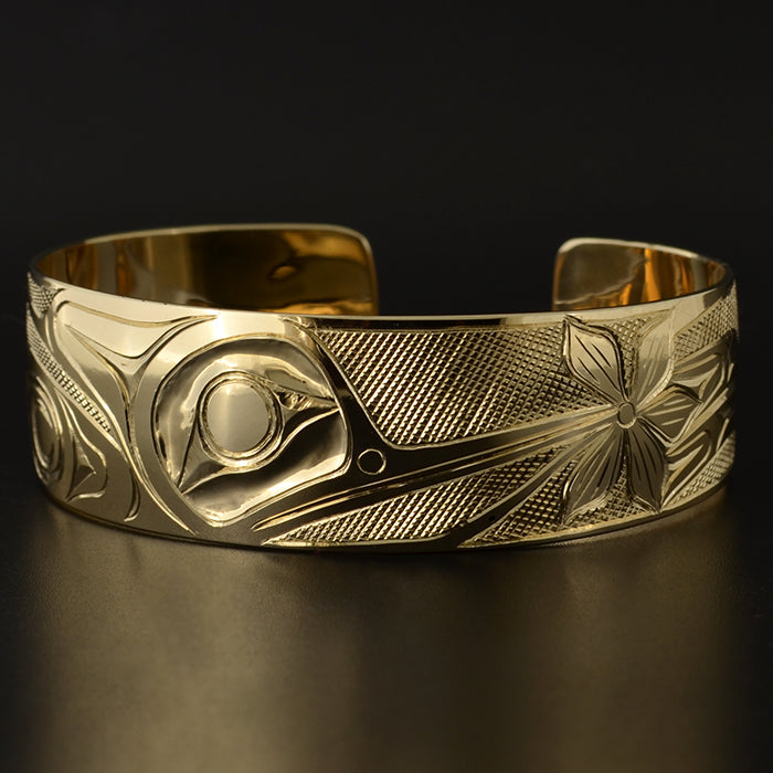 Hummingbird - 14k Gold Bracelet