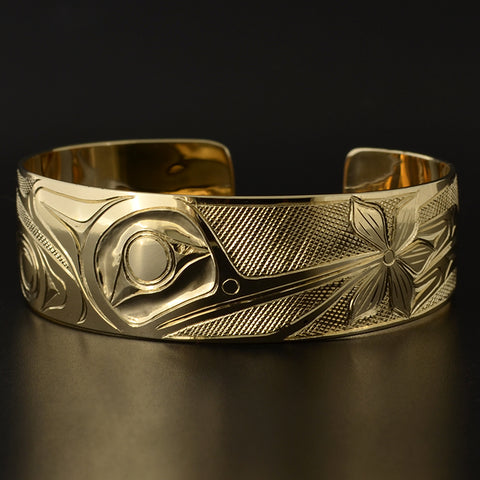 Hummingbird - 14k Gold Bracelet