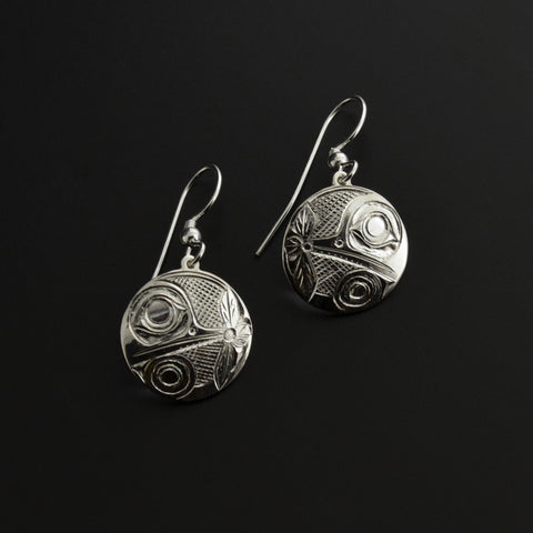 Hummingbirds - Silver Earrings