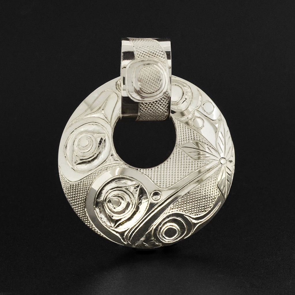 Hummingbird - Silver Pendant