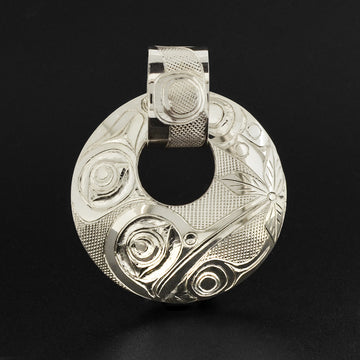 Hummingbird - Silver Pendant