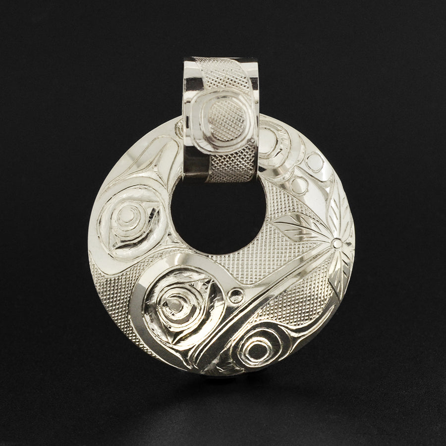 Hummingbird - Silver Pendant