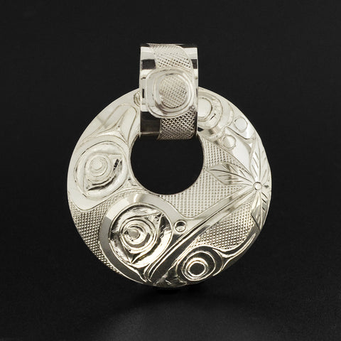 Hummingbird - Silver Pendant