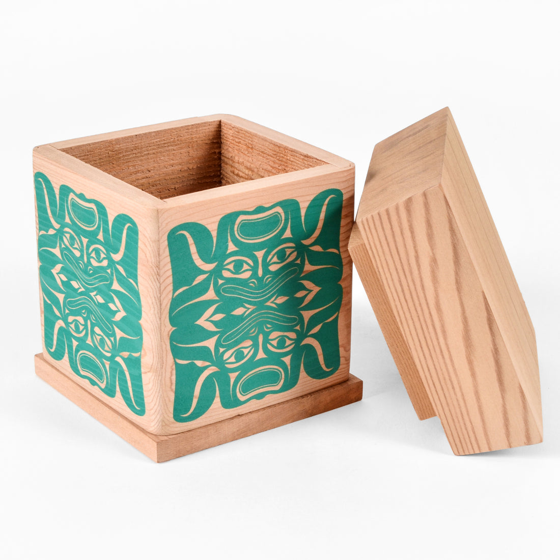 Frogs - Cedar Bentwood Box