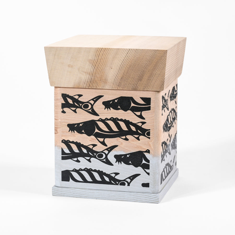 Sturgeon - Cedar Bentwood Box