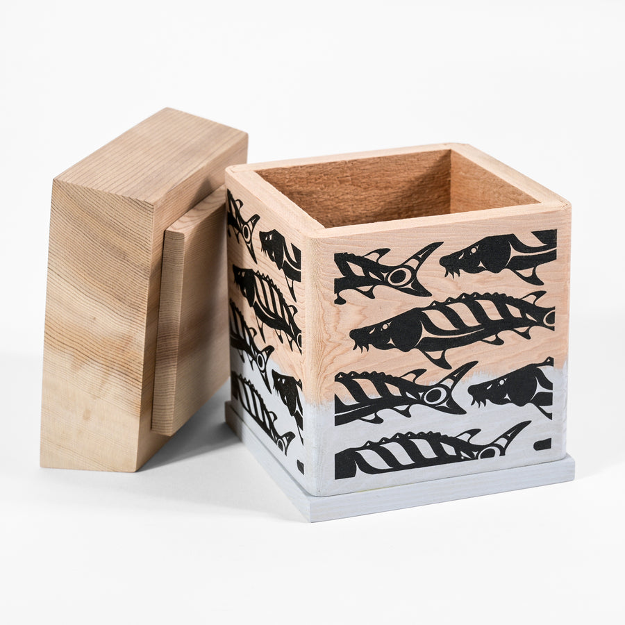 Sturgeon - Cedar Bentwood Box